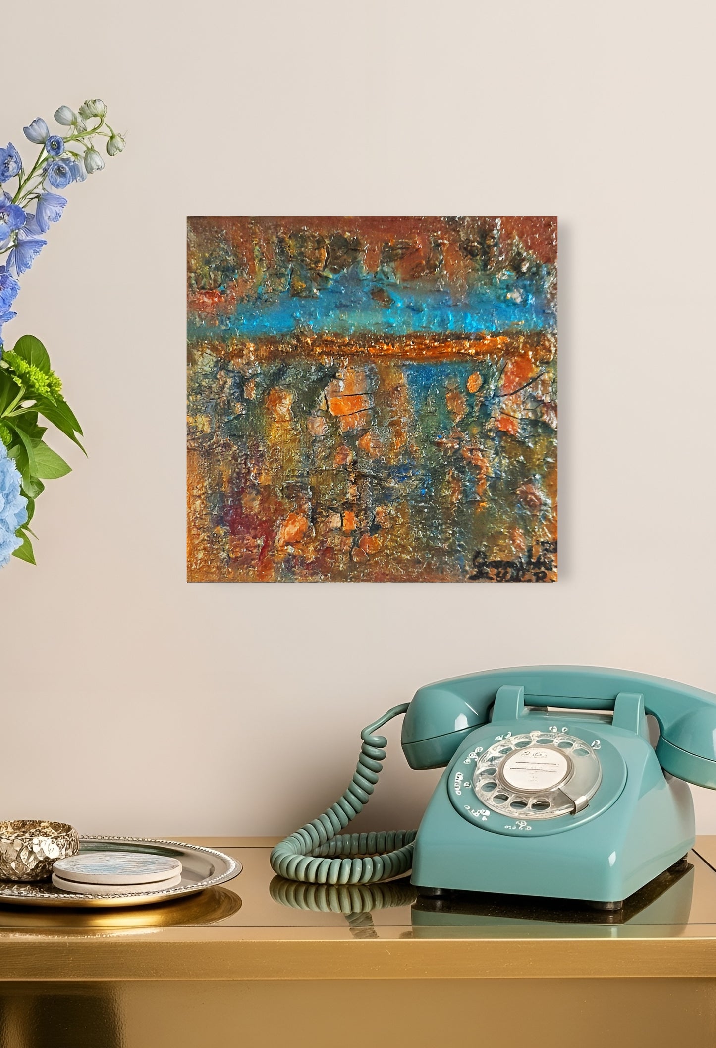 Rustic Abstract Art Patina Royalty 5 - Gift Series