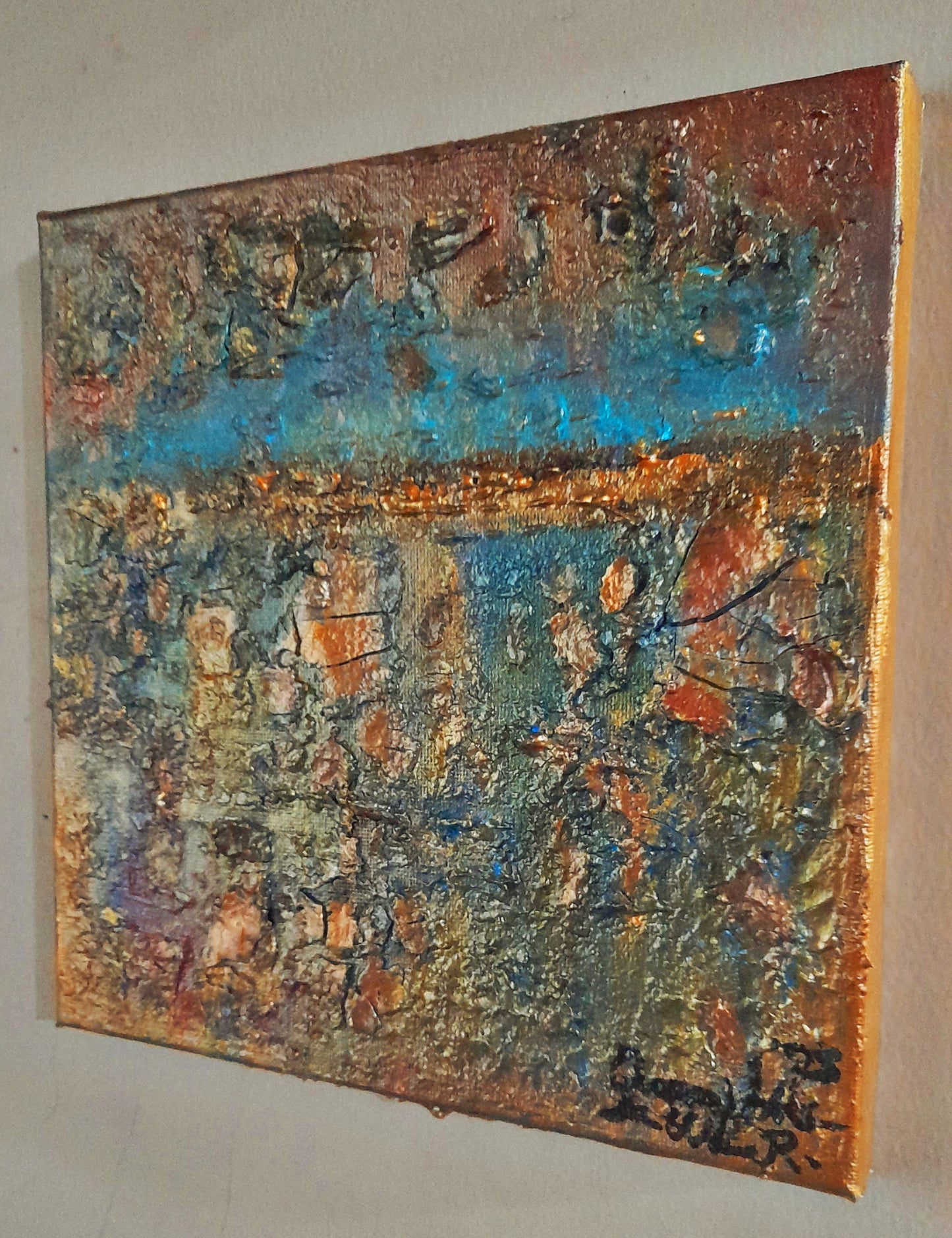 Rustic Abstract Art Patina Royalty 5 - Gift Series