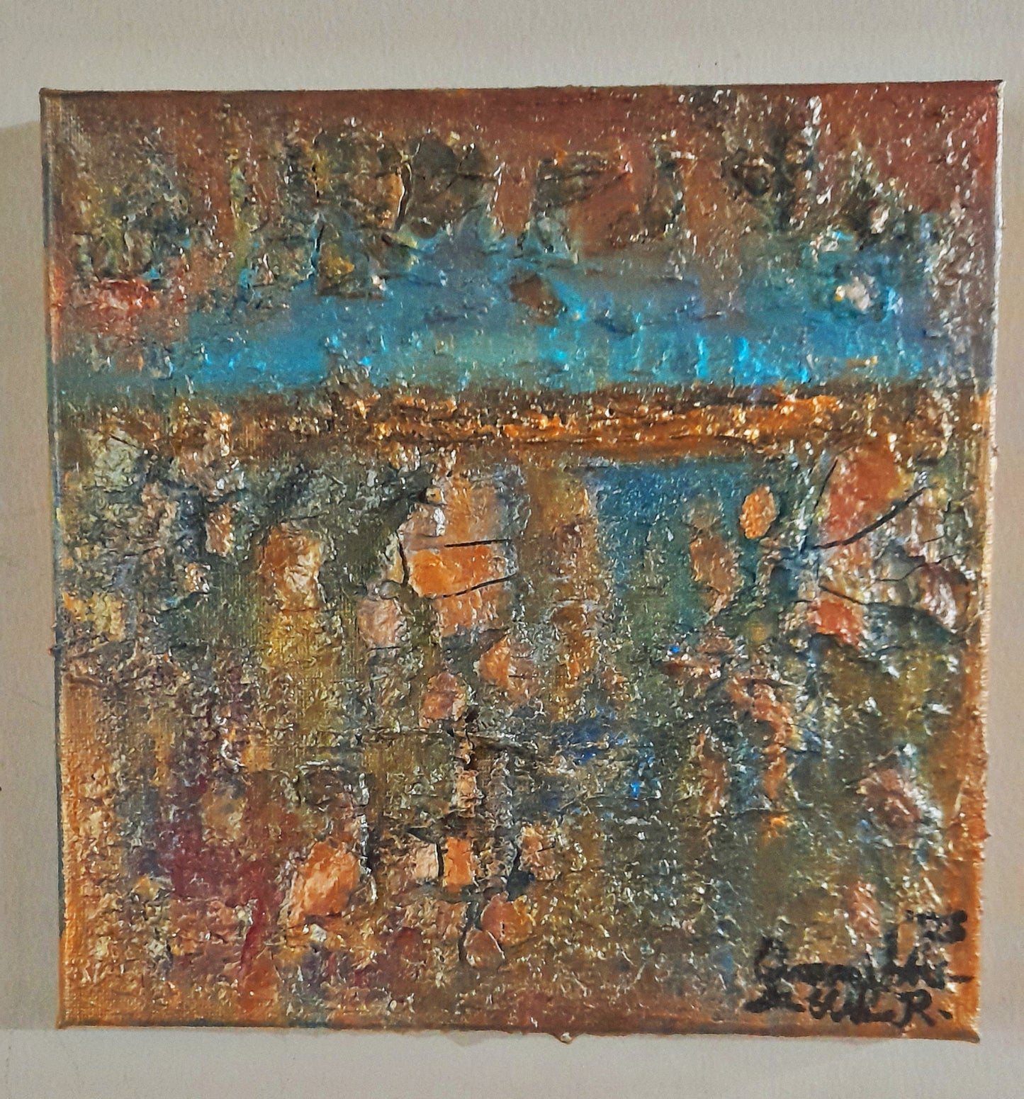 Rustic Abstract Art Patina Royalty 5 - Gift Series