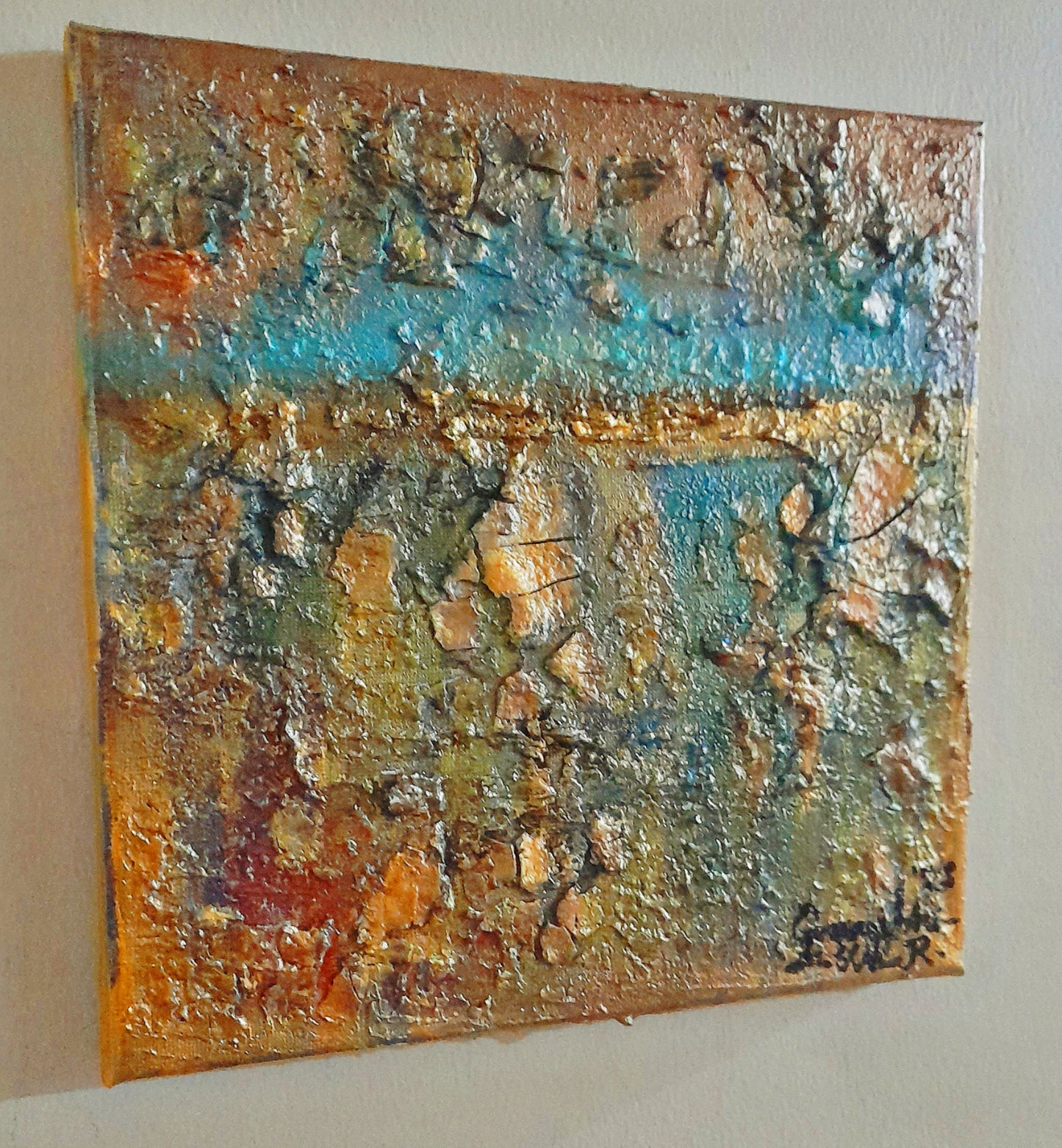 Rustic Abstract Art Patina Royalty 5 - Gift Series