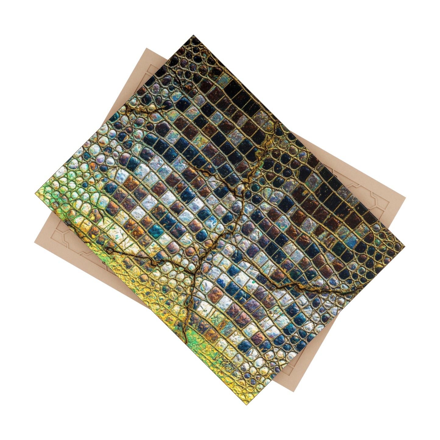 Stunning Mosaic Ceramic Photo Tile, Decorative Wall Art, By QueenNoble
