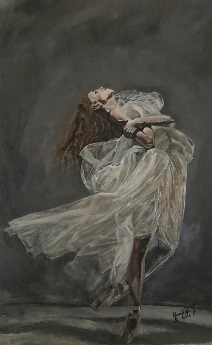 La Ballerina By QueenNoble Painting