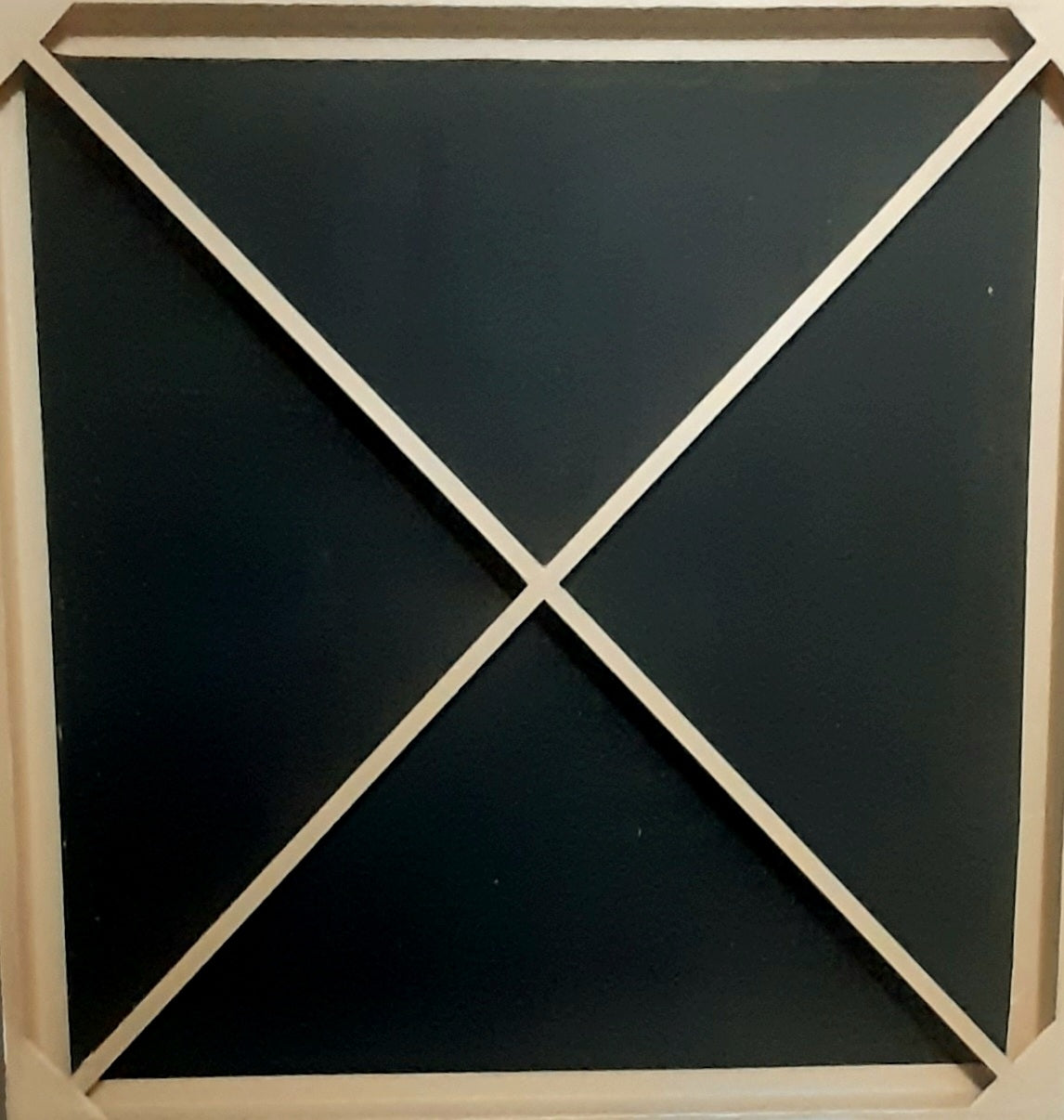 Blue Geometric Abstract Original Painting Bricks And Crosswalks