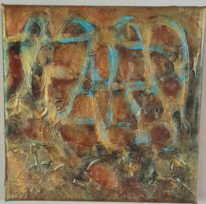Rustic Abstract Art Patina Royalty 6 - Gift Series