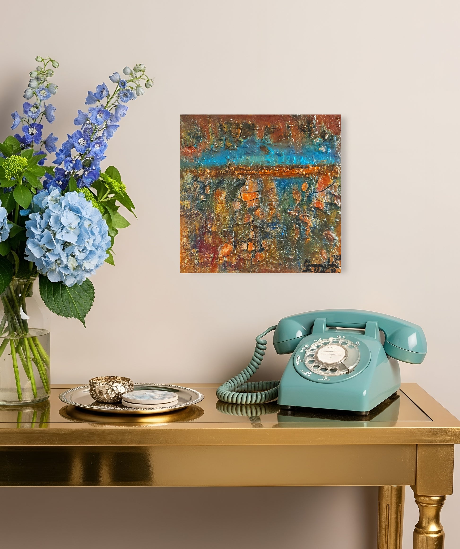 Rustic Abstract Art Patina Royalty 5 - Gift Series