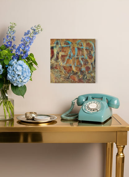 Rustic Abstract Art Patina Royalty 6 - Gift Series