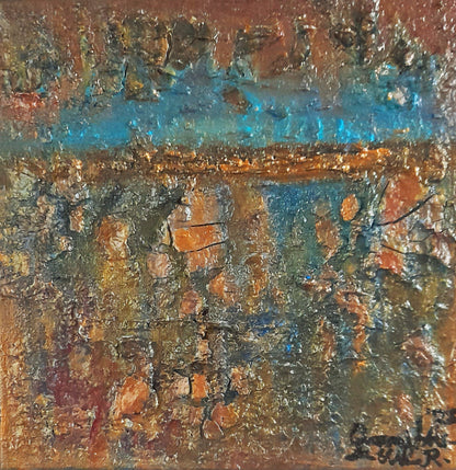Rustic Abstract Art Patina Royalty 5 - Gift Series