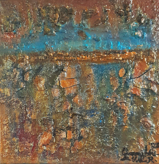 Rustic Abstract Art Patina Royalty 5 - Gift Series