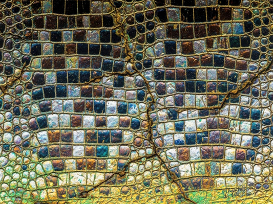Stunning Mosaic Ceramic Photo Tile, Decorative Wall Art, By QueenNoble