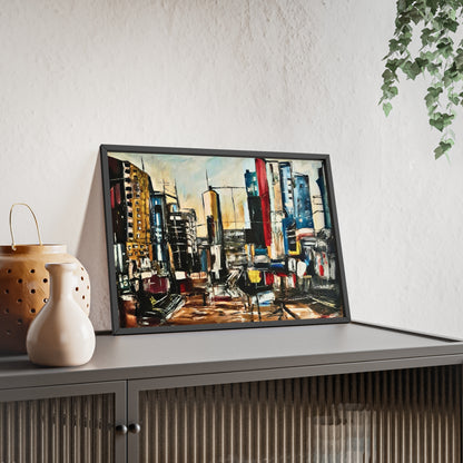Framed Urban Art Poster, Stylish Wall Decor, City Prints By Vercmagnus