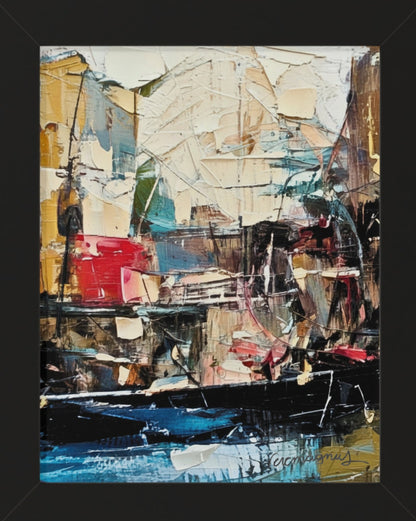 Artistic Framed Vertical Poster - Modern Wall Art By Vercmagnus