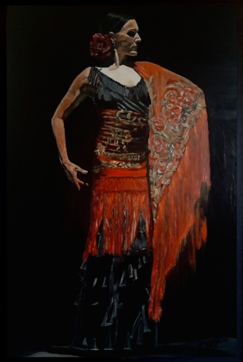 La Maestra De Baile Flamenco By QueeNoble Dr. Pamela Ramirez