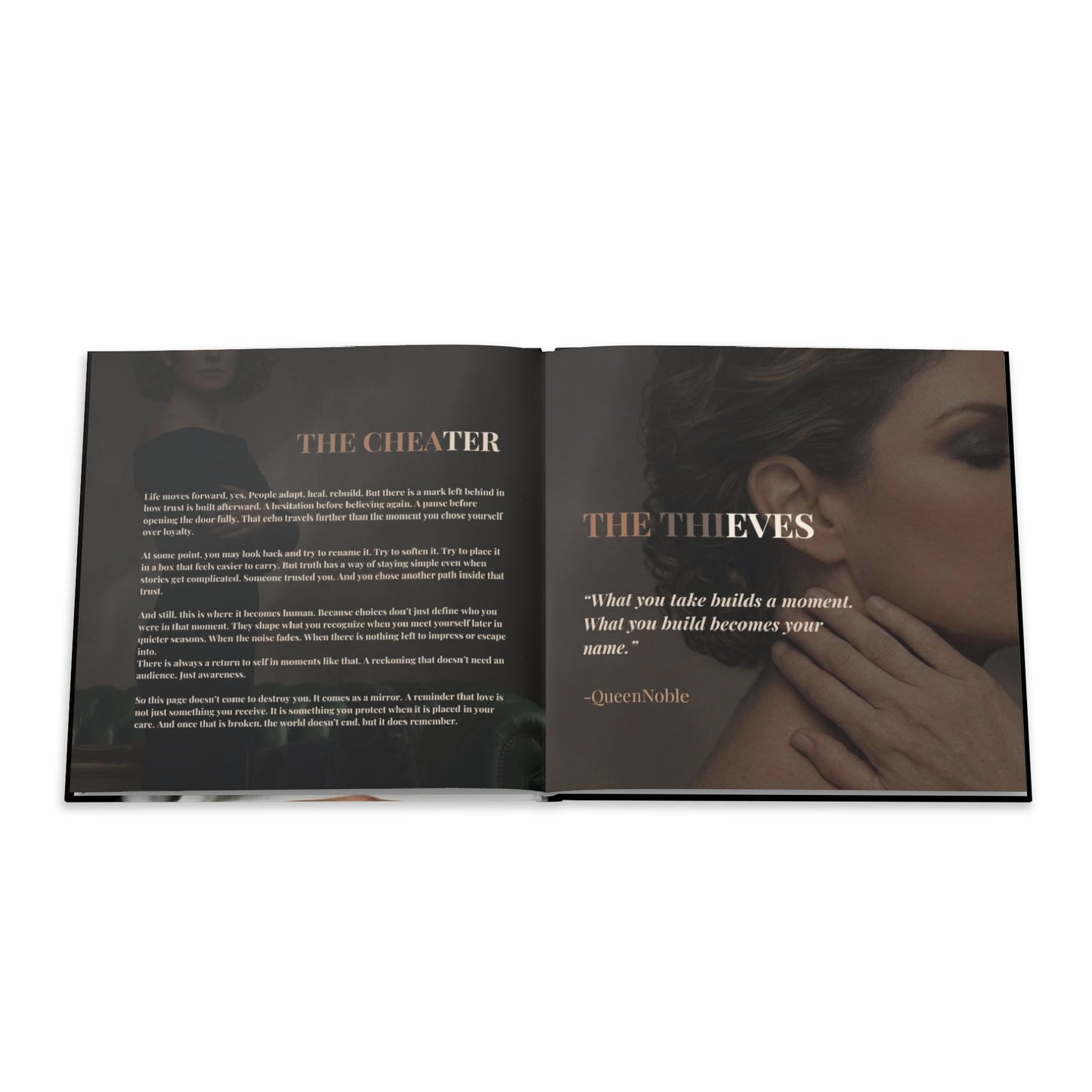 Hear Me Out Coffee Table Hardcover Art Book By QueenNoble