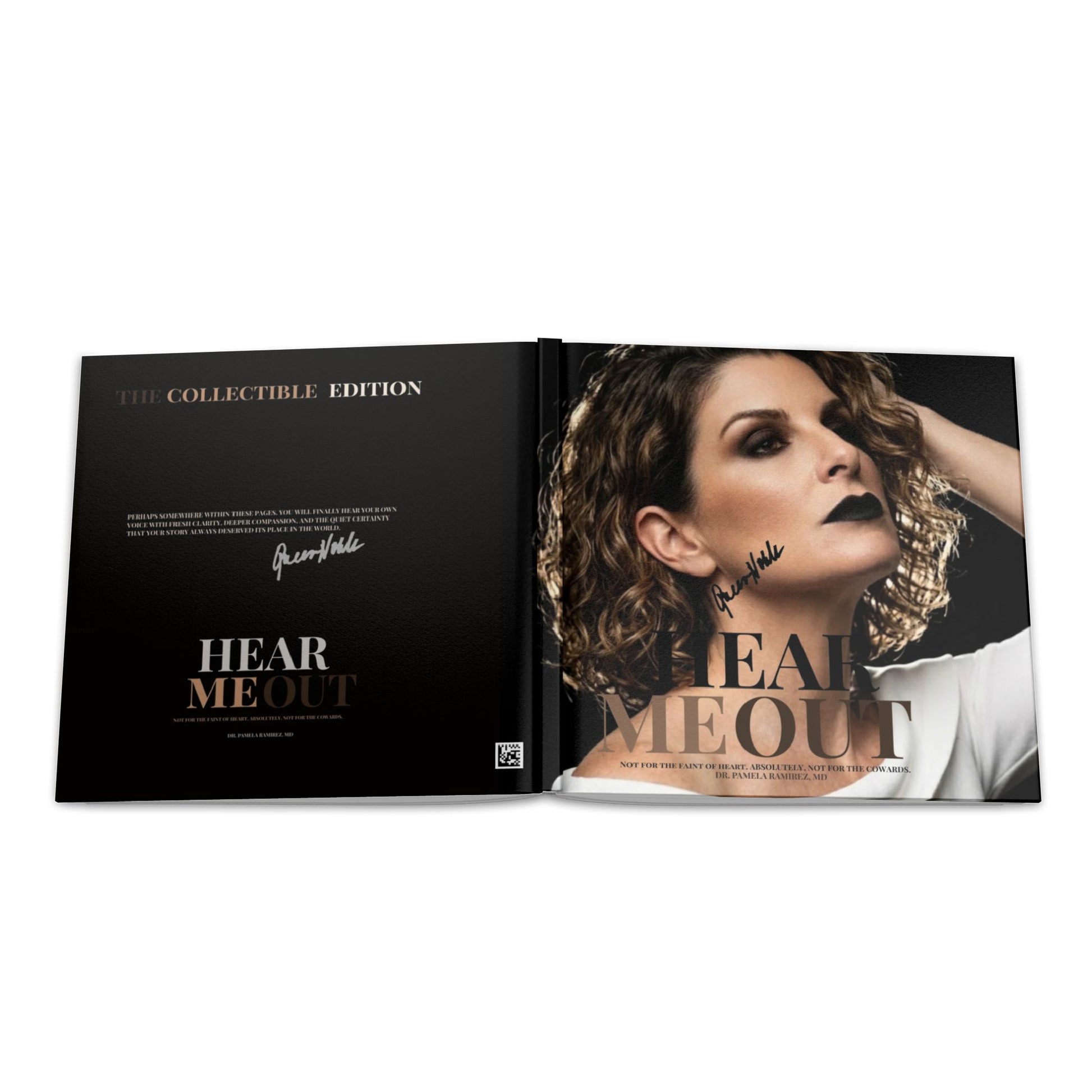 Hear Me Out Coffee Table Hardcover Art Book By QueenNoble