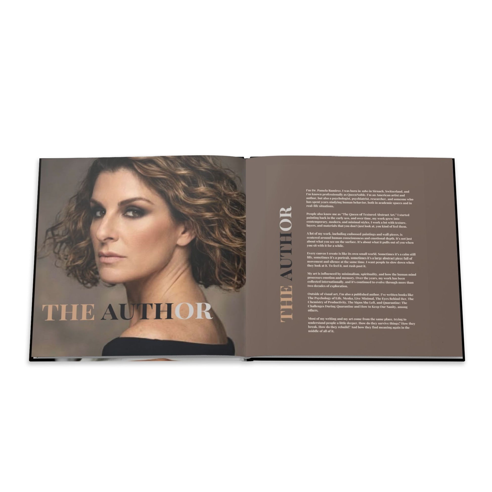 Hear Me Out Coffee Table Hardcover Art Book By QueenNoble