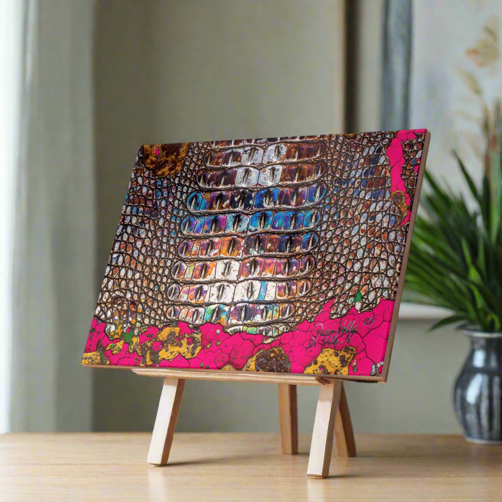 Vibrant Ceramic Photo Tile - Colorful Wall Art By QueenNoble