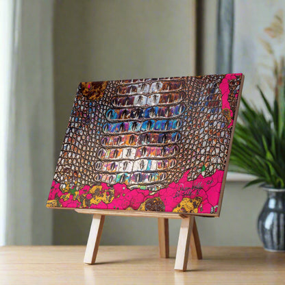 Vibrant Ceramic Photo Tile - Colorful Wall Art By QueenNoble