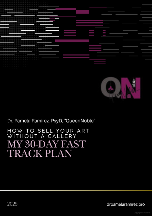 How to Sell Your Art Without a Gallery | My 30-Day Fast Track Plan E-Book