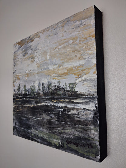 Somewhere Abstract Landscape Original Painting Buy Vercmagnus