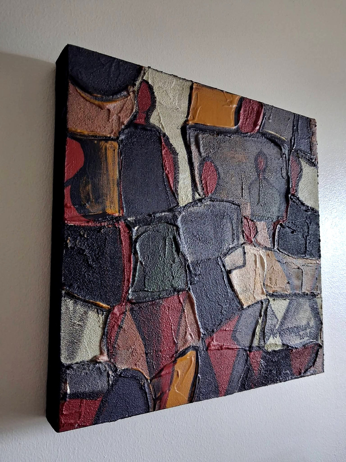 The Fashion Show Abstract Painting Original Art By Vercmagnus